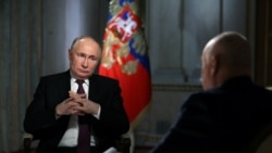 3月12日，普京在莫斯科受訪。