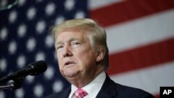 共和黨候選人川普在賓夕法尼亞州參加競選活動