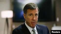 美国万豪国际集团的总裁兼首席执行官苏安励(资料照)