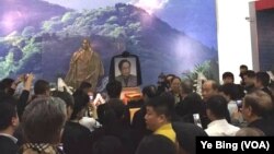 胡耀邦夫人李昭骨灰安放江西共青城（錢江拍攝）