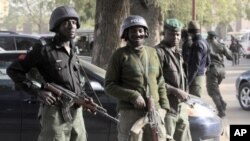 Wasu 'yan sandan Nijeriya a bakin aiki