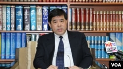 台灣外交部北美司長陳立國 (美國之音楊明拍攝）