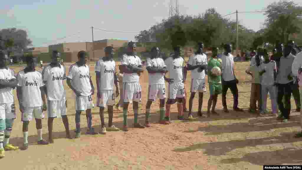 Hotunan Wasannin Kwallon Kafan TGV na Matasan Jihar Keita da ke Jamhuriyar Nijar