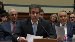 特朗普前律師科恩將於3月6日重返國會作證 (粵語)