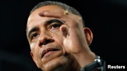 美国总统奥巴马发表声明