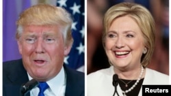 Donald Trump na Republican da Hillary Clinton ta Democrat su ne zasu fafata a zaben shugaban kasa da zai wakana a watan Nuwamba mai zuwa