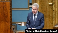 Министр иностранных дел Финляндии Пекка Хаависто (архивное фото) 