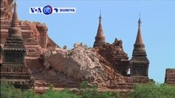 VOA60 DUNIYA: MYANMAR Mummunar Girgizar Kasa Mai Karfin Maki 6.5 Ta Kashe Akalla Mutane 3