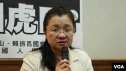 立法委员田秋堇（美国之音杨明拍摄）