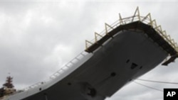 俄罗斯为印度改装的“戈尔什科夫海军上将号”