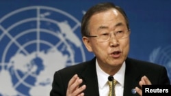 聯合國秘書長潘基文 (資料照片)