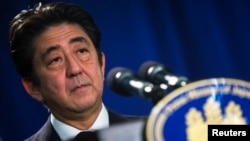 日本首相安倍晉三（資料照片）