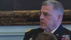 米莱上将谈美军应对未来战争能力原声视频