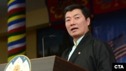 藏人行政中央司政洛桑森格（資料圖片）