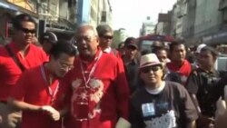 泰選舉前夕抗議者繼續反政府運動