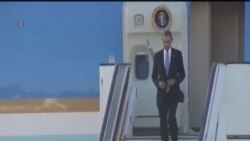 奧巴馬抵達荷蘭 與G7首腦討論烏克蘭危機