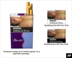 FDA公布的征集公众意见的待选警示图片