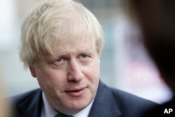 英国外交大臣鲍里斯·约翰逊