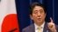 日本首相安倍晋三（資料圖片）