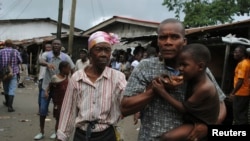 利比里亚西点地区居民