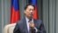台湾外交部发言人李宪章（美国之音张永泰拍摄）