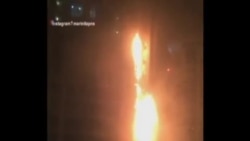 迪拜一座 70 層公寓樓起火