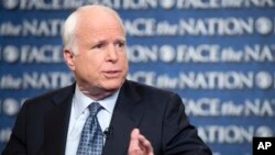 美國共和黨參議員麥凱恩(資料照片)