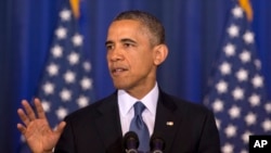 奥巴马总统5月23日在华盛顿国防大学演讲