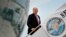 President Donald Trump boards Air Force One before his departure from Naval Air Station Key West in Key West, Florida, April 19, 2018. 
