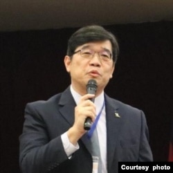 位於台北的淡江大學歐洲研究所副教授鄭欽模(照片提供:鄭欽模)