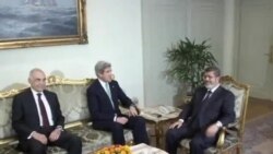 克里承諾繼續援助埃及後抵達沙特訪問