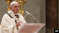 Папа римский Франциск