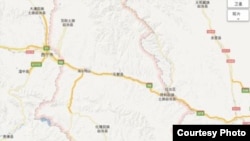 青海省西宁市 (谷歌地图)