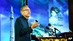 Rais wa Pakistan Arif Alvi