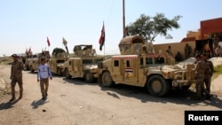 伊拉克部隊在巴格達以北準備前進