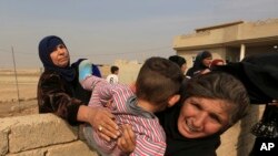 大量伊拉克民众因摩苏尔战役而流离失所(2016年10月25日)