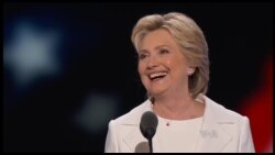希拉里·克林顿在民主党大会发表接受提名演说(同声传译)