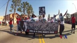 洛杉矶用爱与尊重纪念马丁路德•金