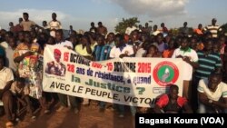 Commémoration du 28eme anniversaire de l'assassinat du président Thomas Sankara