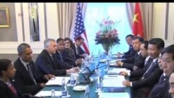 2013-09-06 美國之音視頻新聞: 奧巴馬與習近平在G20會議期間會面