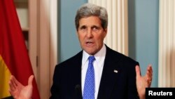 美國國務卿克里(資料圖片)