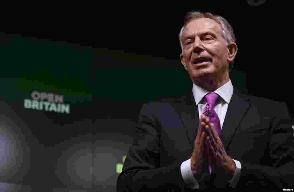 2017年2月17日，在伦敦举行的亲欧洲活动中， 英国前首相布莱尔发表主旨演说 。郭文贵说，财新网的上述报道不实，其实他和阿联酋的关系开始得早得多。他的儿子在英国留学时，同阿联酋王室子弟是同学。而布莱尔方面表示，布莱尔和郭文贵是朋友，两人没有商务往来。