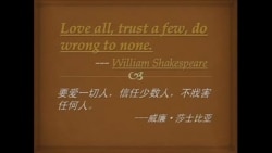 中国网络观察：慕容雪村与莎士比亚 