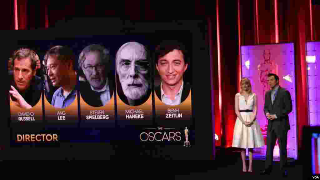 最佳导演入围人选(美国之音国符拍摄)