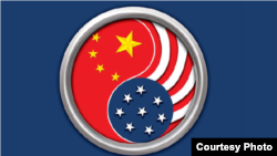 美國駐中國大使館使用的徽章（美駐華大使館微博截圖）