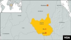 南苏丹的地理位置