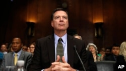 2017年5月3日，美国联邦调查局局长科米在国会作证
