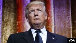 川普在星期二的晚宴上讲话