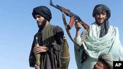 阿富汗塔利班武装人员(资料照片)