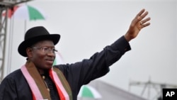 Shugaban Najeriya, Goodluck Jonathan,